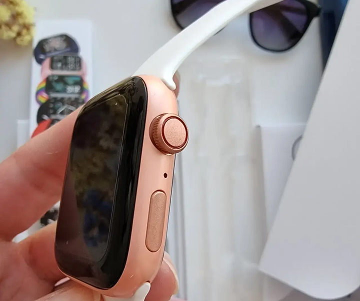 Розумний смарт годинник Smart Watch 44mm Bluetooth LUX32 PRO Series 6 Aluminium + 2 РЕМІШКА (додаток RDFIT) PINK - зображення 8