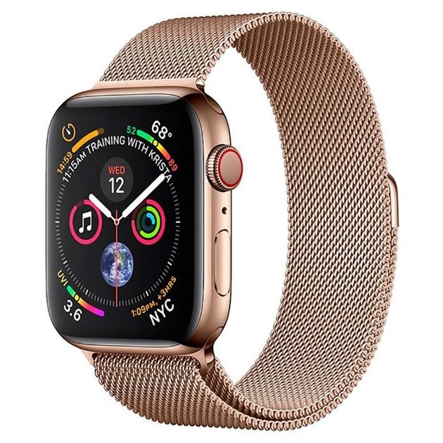 Ремешок Миланская петля для Apple Watch / металлический ремешок / 42-44 ...