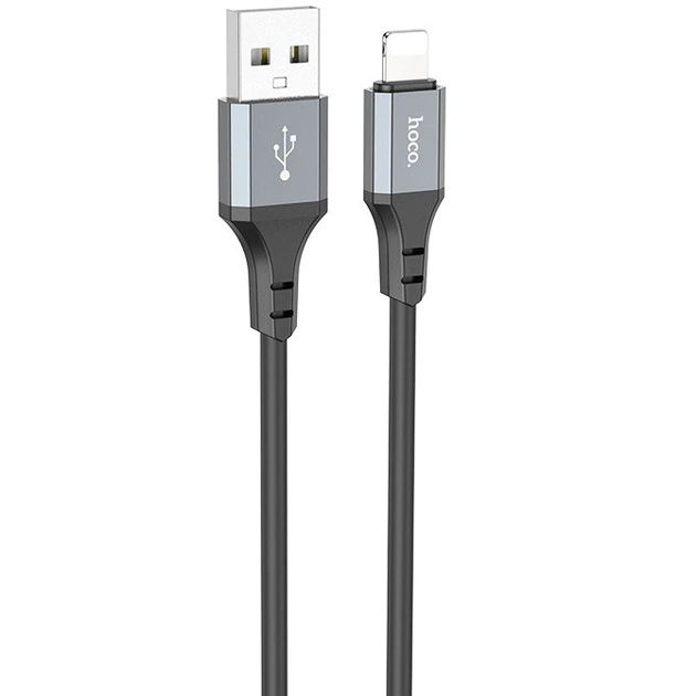 Кабель Hoco X86 USB to Lightning 1m черный - изображение 2