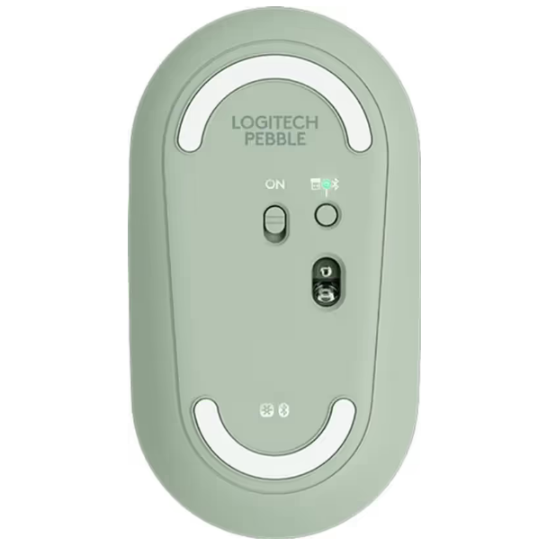 Мышка беспроводная оптическая Bluetooth или USB LOGITECH Pebble M350 Зеленый - изображение 4
