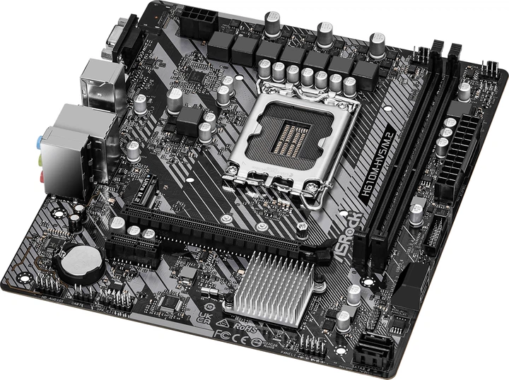 Материнська плата ASRock H610M-HVS/M.2 R2.0 (s1700, Intel H610, PCI-Ex16) - зображення 3