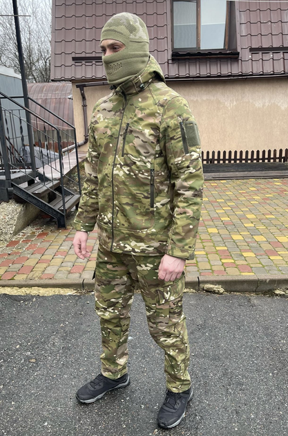 Куртка тактична Tactical Softshell (Мультікам) Combat L 1118738 - изображение 1