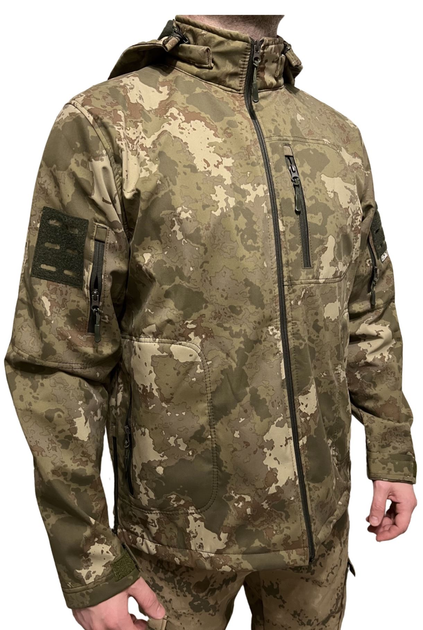 Куртка Softshell (камуфляж) Flas Tactical L(48) 1110096 - изображение 1