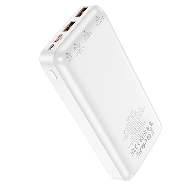 Power Bank Hoco J101A Astute 22.5W fully compatible на 20000mAh White - Фото 4 Power Bank Hoco J101A Astute 22.5W fully compatible на 20000mAh White - изображение 4