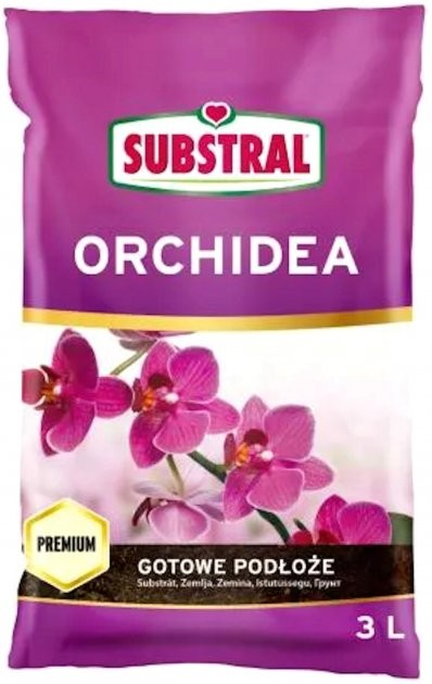 Субстрат для орхидей Substral (больше 90% - кокосовые чипсы, до 10% .