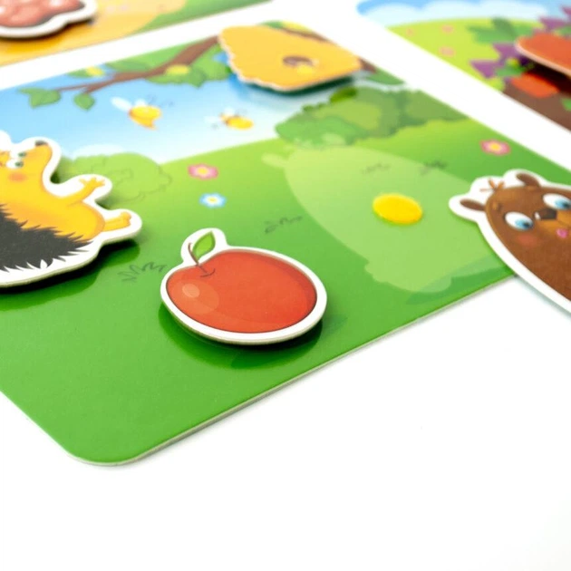 Гра з липучками Vladi Toys Хто що їсть VT1302-27 52 деталі - зображення 2