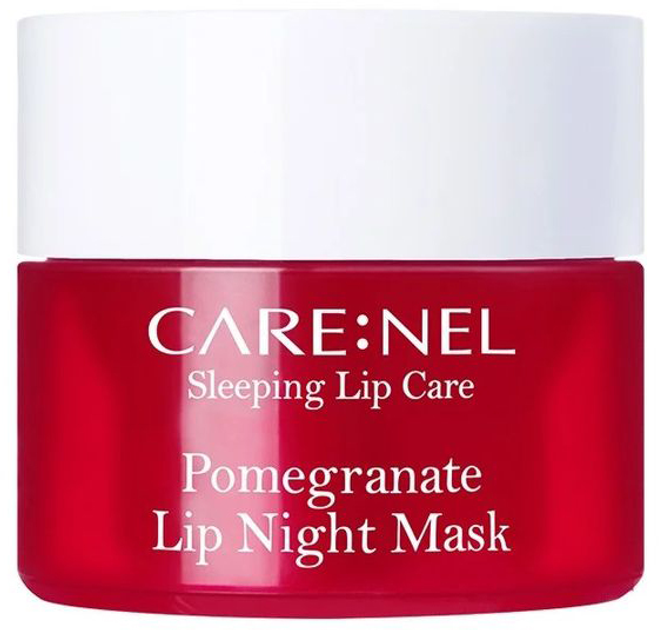 Акція на Нічна маска для губ Carenel Pomegranate Lip Night Mask з гранатом 5 г від Rozetka