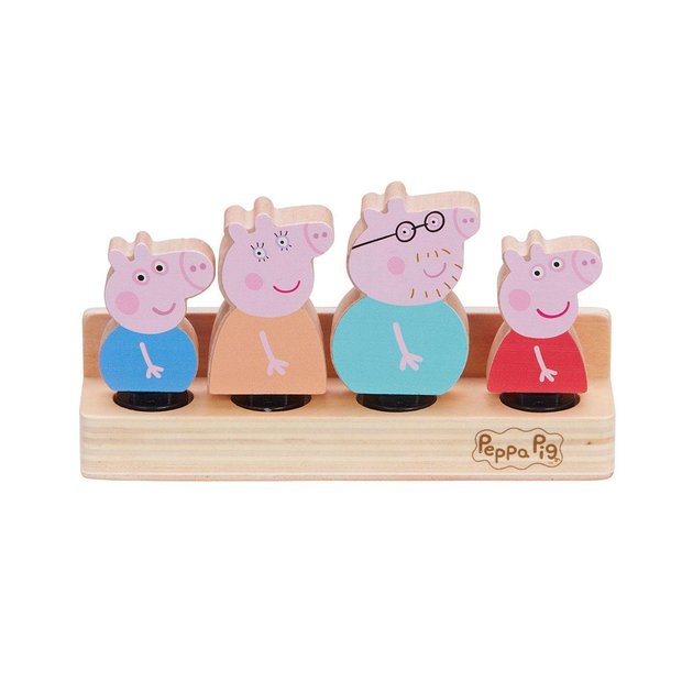 Деревянный набор фигурок Peppa - СЕМЬЯ ПЕППЫ – фото, отзывы ...