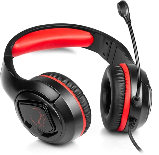 Наушники Real-El GDX-7590 Black-red (EL124100050) - изображение 4