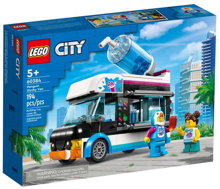 Конструктор LEGO City Веселий фургон пінгвіна 194 детали