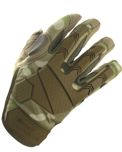Рукавички тактичні Kombat uk Alpha Tactical Gloves S, мультікам - изображение 2