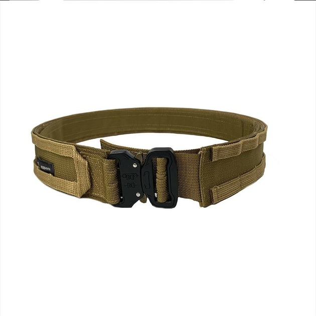 Пояс із Системою MOLLE Range belt Кайот XL - зображення 1