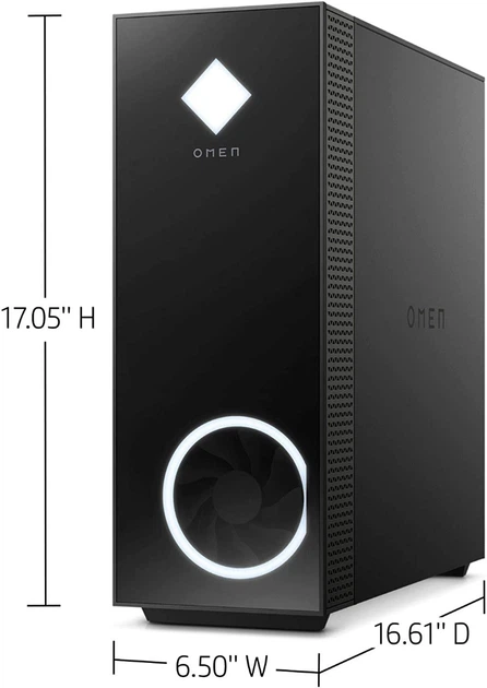 HP Omen 30L | AMD Ryzen 7 5800X | 16Gb DDR4 | SSD 512Gb | HDD 2Tb