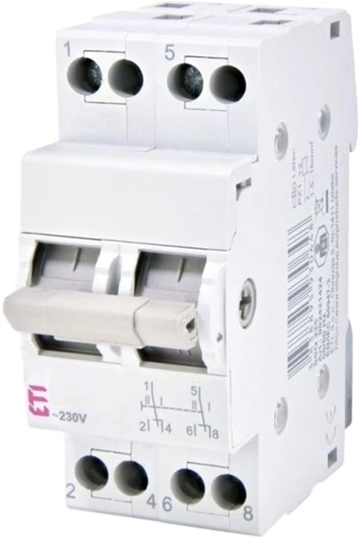 Перемикач навантаження ETI SSQ 240 "1-0-2", 2p 40A