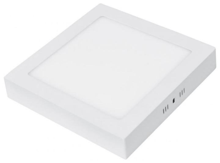 Світильник світлодіодний 12W Hyperlight 6400К 17х17 см квадратний накладний (LPS-SM-12W) - изображение 1