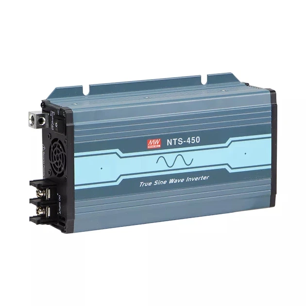 Інвертор 12V в 220V для котла чиста синусоїда MEAN WELL потужність 450Вт пускова 900Вт - зображення 4