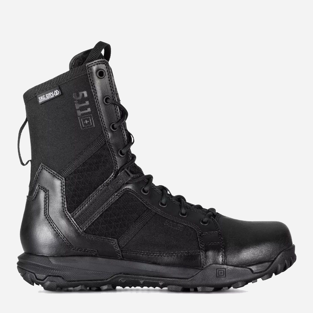 Мужские тактические берцы с мембраной 5.11 Tactical 5.11 A/T 8 Sz Wp 12444-019 44 (US10) 28.5 см Black (888579444537/2000980581849) - изображение 1