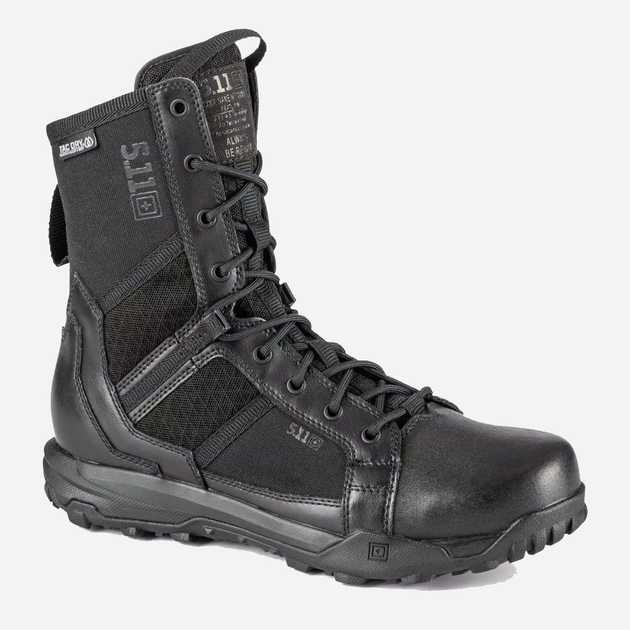 Чоловічі тактичні берці з мембраною 5.11 Tactical 5.11 A/T 8 Sz Wp 12444-019 42.5 (US9) 27.5 см Black (888579456172/2000980581955) - зображення 2