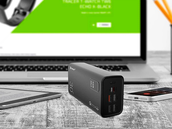УМБ Tracer Modi 30000 mAh Black (TRABAT47062) - зображення 4