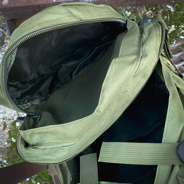 Рюкзак тактичний мобільний на 40 л Хакі - изображение 2