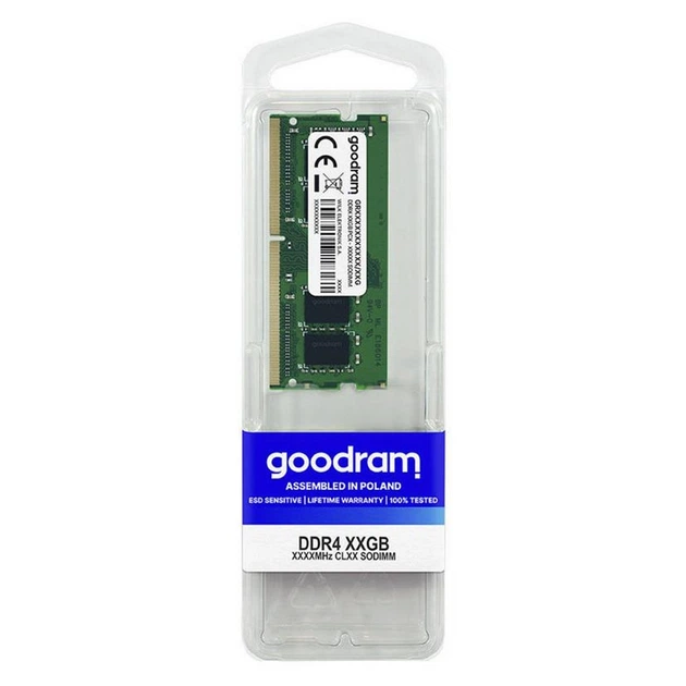 ОЗУ GOODRAM 8GB SO-DIMM DDR4 3200 MHz (GR3200S464L22S/8G) - изображение 2
