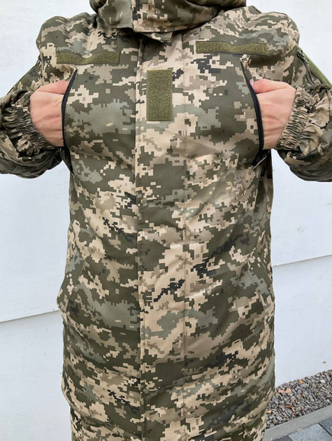 Куртка-бушлат военная мужская тактическая водонепроницаемая ВСУ (ЗСУ) 20222115-48 9404 48 размер - изображение 2