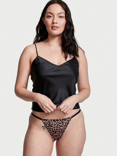 Трусики-стрінги Victoria's Secret 267386740 XL Леопардові (1159770908 ...