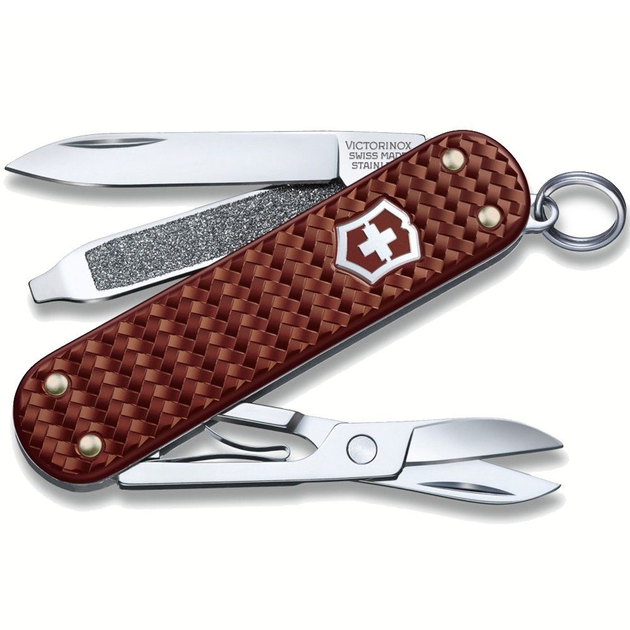 Складной нож Victorinox CLASSIC SD Precious Alox коричневый 0.6221.4011G - изображение 1