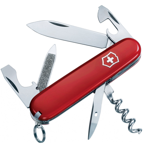 Ніж Victorinox Sportsman Red 0.3803 - зображення 1