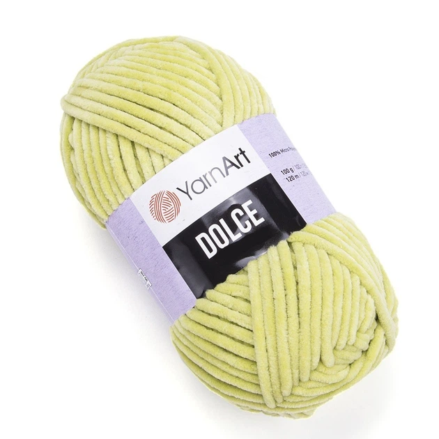 Нитки YarnArt Dolce (ЯрнАрт Дольче) № 799 пряжа плюшевая - Фото 1 Нитки YarnArt Dolce (ЯрнАрт Дольче) № 799 пряжа плюшевая - изображение 1