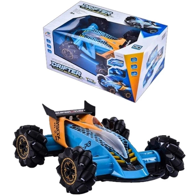 Машинка на радиоуправлении DRIFTER Turbo Air-Released, Дрифтовая машинка с подсветкой и паром вращается на 360 - изображение 3