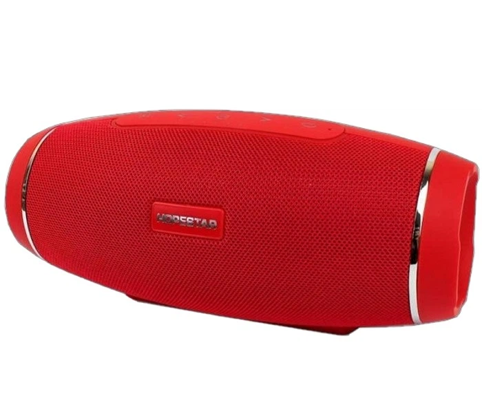Портативная Bluetooth колонка Hopestar H27 Красная, мощная акустическая стерео блютуз колонка - изображение 4