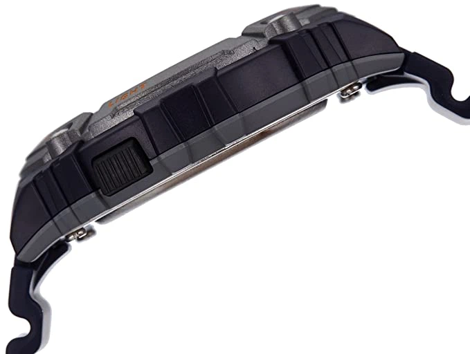 Наручний годинник Casio W-216H-2BVDF круглі Сині з помаранчевим - зображення 3
