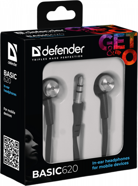 Навушники Defender Basic-620 Black (63620) - зображення 2