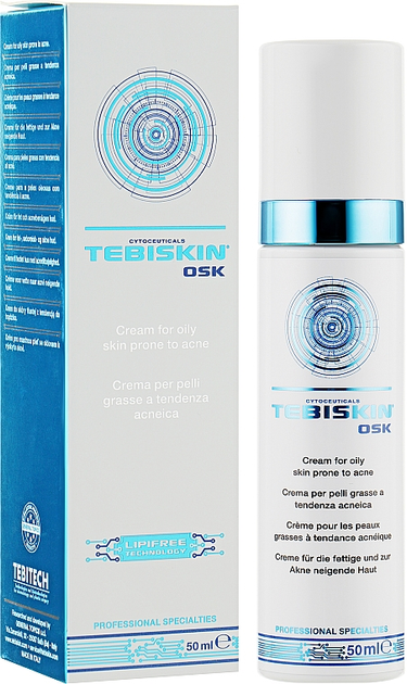 Себорегулирующий крем для жирной проблемной кожи - Tebiskin Osk Cream 50ml (553141-10535) 