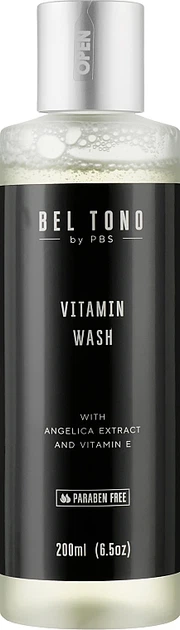 Засіб для вмивання з вітамінами - Bel Tono Vitamin Wash 200ml (1076744-64811) - Фото 1 Засіб для вмивання з вітамінами - Bel Tono Vitamin Wash 200ml (1076744-64811) - изображение 1
