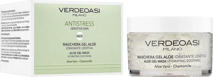 Гелевая маска с алоэ, увлажняющая, успокаивающая - Verdeoasi Aloe Gel Mask Hydrating Soothing 200ml (848294-106061) - Фото 2 Гелевая маска с алоэ, увлажняющая, успокаивающая - Verdeoasi Aloe Gel Mask Hydrating Soothing 200ml (848294-106061) - изображение 2