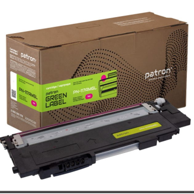 Тонер-картридж Patron HP 117A (W2073A) magenta Green Label (PN-117AMGL ...