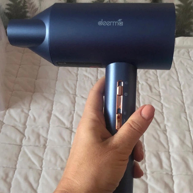 Фен Xiaomi Deerma Electric Hair Drier (DEM-CF15W) - Фото 3 Фен Xiaomi Deerma Electric Hair Drier (DEM-CF15W) - зображення 3