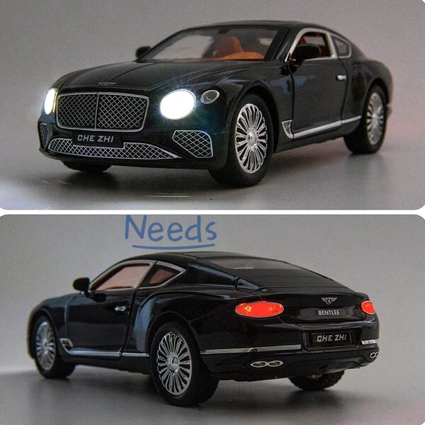 Машинка Bentley Continental моделька игрушка металлическая