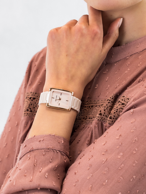 Женские классические часы Anne KLEIN AK/2952LPRG Розовое золото\Персик - изображение 6