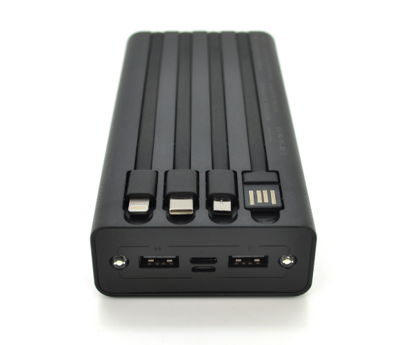 УМБ Solar 20000 mAh Black (26920) - Фото 2 УМБ Solar 20000 mAh Black (26920) - зображення 2