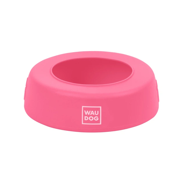 Миска-непроливайка WAUDOG Silicone, 750 мл розовый - изображение 4