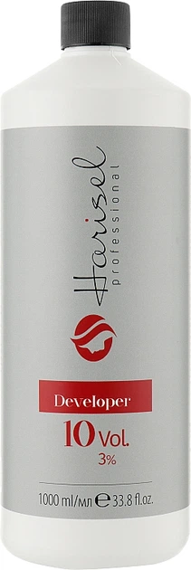 Окислювач 3% - Harisel Professional Developer 10 Vol. 1000ml (1041012-80709) - изображение 2