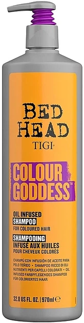 Шампунь для окрашеных волос - Tigi Bed Head Colour Goddess Shampoo For Coloured Hair 970ml (951220-133569) - изображение 2