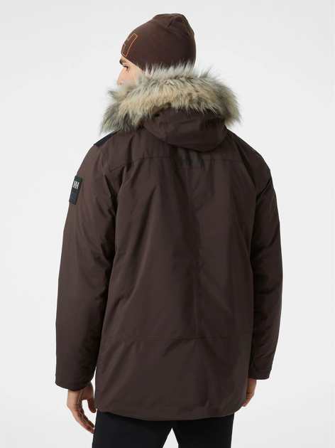 Парка мужская Helly Hansen Reine Parka 53630-755 S Коричневая (7040057956359) - изображение 2