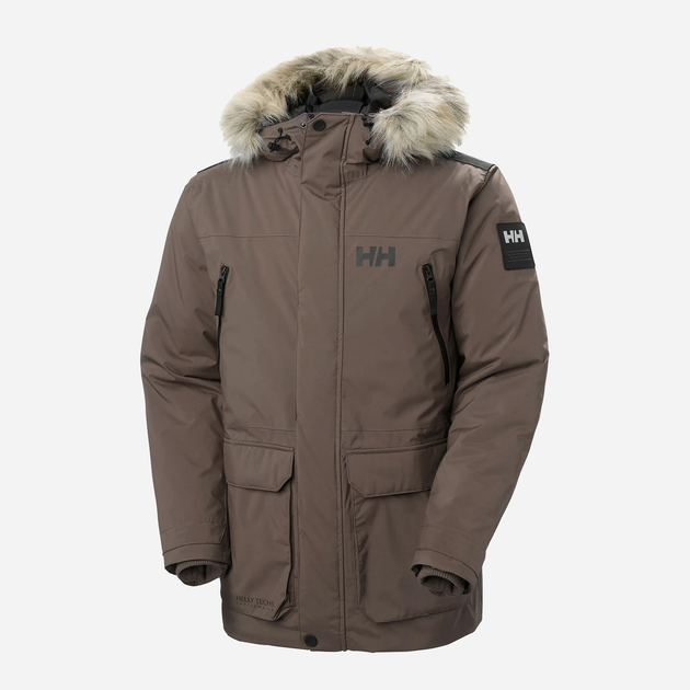 Парка мужская Helly Hansen Reine Parka 53630-755 S Коричневая (7040057956359) - изображение 8