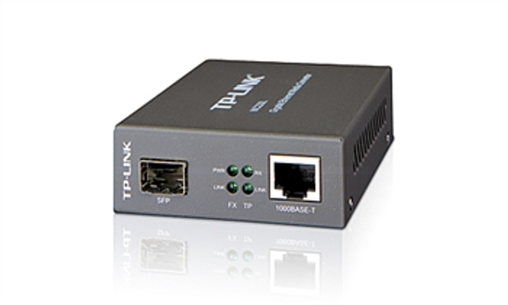 Медиаконвертер TP-LINK MC220L GEBase-TX-GEBase-FX SM 10km MM 0.5km SFP (MC220L) - изображение 1