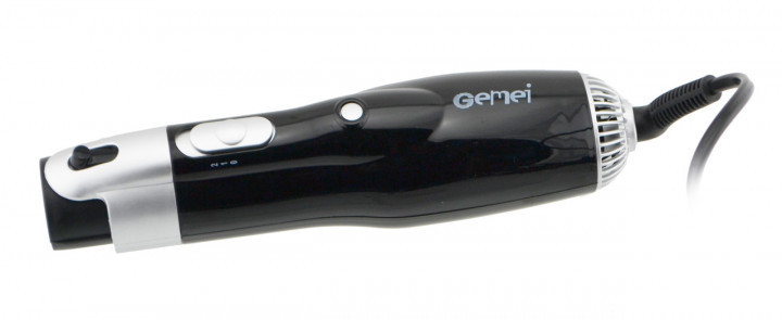 Фен щітка мультистайлер для волосся Gemei GM-4833 10-в-1 Black - зображення 4