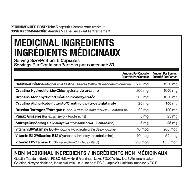 Креатин комплексний Magnum Nutraceuticals Big C 150 капс - зображення 2